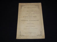 1856 THE PASTOR'S JUBILEE A DISCOURSE BY DAVID TENNEY KIMBALL - IPSWICH - J 7538