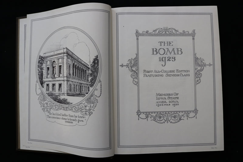 1925 IOWA STATE UNIVERSITY YEARBOOK - AMES, IOWA - YB 3514
