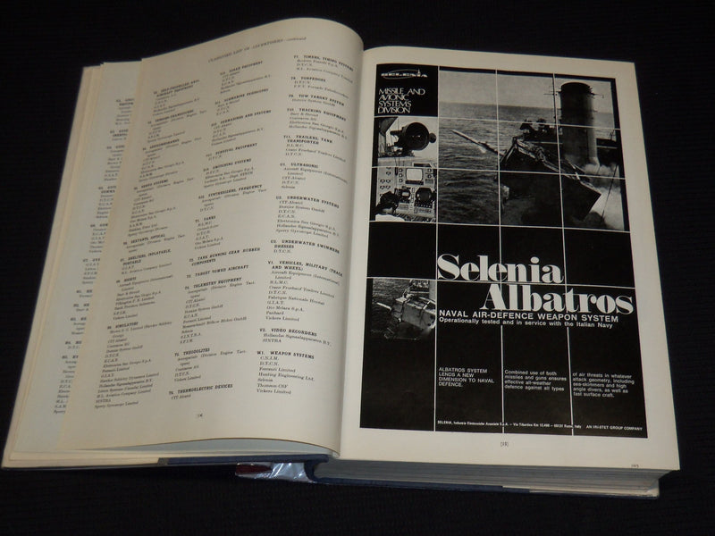 1974-1975 JANE'S WEAPON SYSTEMS REFERENCE BOOK BY R. T. PRETTY - KD 937C