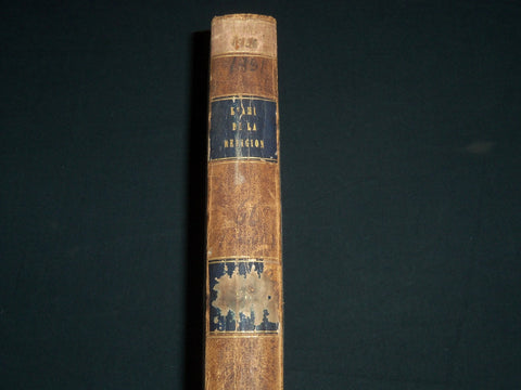 1831 L'AMI DE LA RELIGION JOURNAL ECCLESIASTIQUE VOLUME 66 - KD 5557