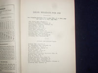 1950 FITZGERALD'S LEGISLATIVE MANUAL STATE OF NEW JERSEY HARDCOVER BOOK- KD 9117