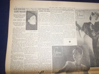 1945 MARCH 25 NEW YORK TIMES - ALLIES STORM ACROSS RHINE AT 4 POINTS - NP 6676