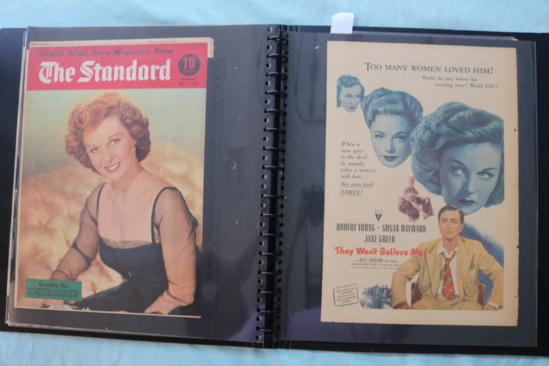 SUSAN HAYWARD SCRAPBOOK - #18