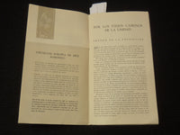 1961 EXPOSITION ARTE ROMANTICO ESPANA BOOKLET - K 2621