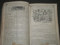 1889 HOSTETTER'S ILLUSTRATED UNITED STATES ALMANAC - SOFTCOVER - H 710