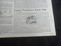 1947 NOVEMBER 23 NEW YORK DAILY NEWS NEWSPAPER - DEAD GIRL'S DATE HELD - NP 5860