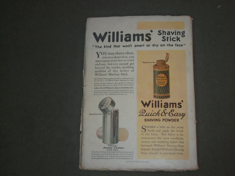 1910 SEPTEMBER MCCLURE'S MAGAZINE - STORIES, ILLUSTRATIONS & ADS - B 4601