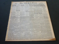 1926 SEPTEMBER 3 NEW YORK TIMES - GOV. SMITH TOO ILL TO SPEAK AT FAIR - NT 5600