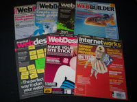 2002-2008 PRACTICAL WEB DESIGN & BUILDERS MAGAZINES LOT OF 7 - O 3165