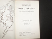 1978 SEAGULLS HATE PARSNIPS SOFTCOVER BOOK SIGNED BY VIRGINIA TANZER - KD 9299