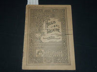 1904 THE MARRIAGE OF KITTY - HOLLIST ST. THEATRE PROGRAM - J 5677