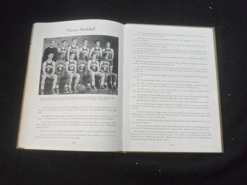1953 THE ALAURUM NEW BRIGHTON HIGH SCHOOL YEARBOOK - NEW BRIGHTON, PA - YB 2940