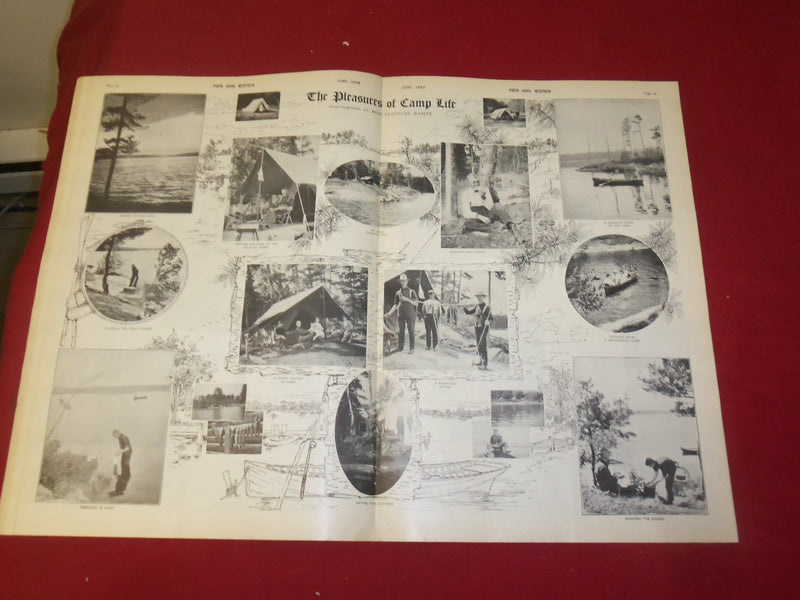 1905 JUNE MEN AND WOMEN MAGAZINE - NICE ILLUSTRATED COVER - B 6186