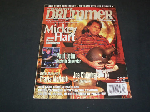 1999 APRIL MODERN DRUMMER MAGAZINE - MICKEY HART - SP 7265