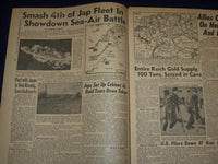 1945 APR 8 NEW YORK SUNDAY MIRROR - PLANES DESTROY 25 PERCENT JAP NAVY - NP 1804