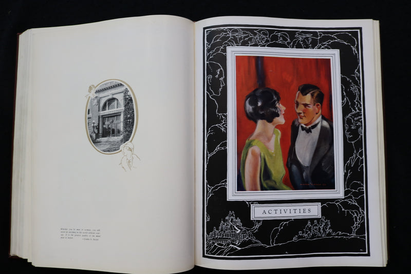 1928 THE ILLIO UNIVERSITY OF ILLINOIS YEARBOOK - URBANA-CHAMPAIGN, IL - YB 3533