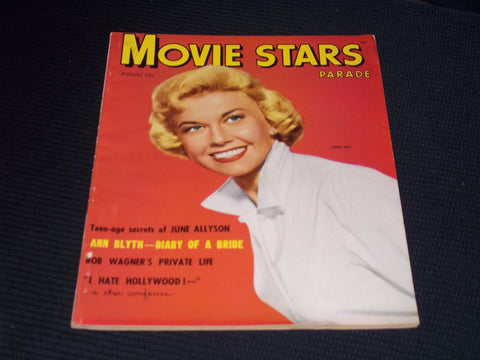1953 AUGUST MOVIE STARS PARADE MAGAZINE - DORIS DAY COVER - E 13894