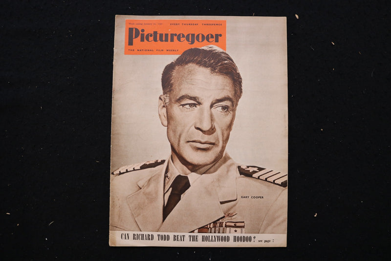 1950 JANUARY 21 PICTUREGOER MAGAZINE - GARY COOPER COVER - E 25167