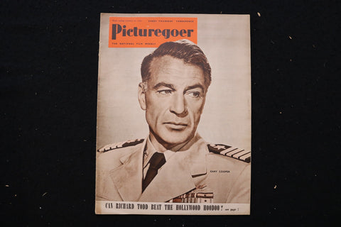 1950 JANUARY 21 PICTUREGOER MAGAZINE - GARY COOPER COVER - E 25167