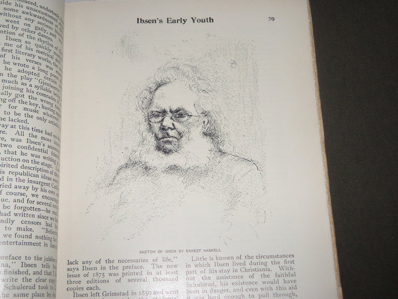 1906 JULY THE CRITIC MAGAZINE - IBSEN NUMBER - NICE ADS - J 3469