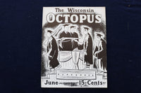 1941 THE WISCONSIN OCTOPUS MAGAZINE - UNIVERSITY OF WISCONSIN -LOT OF 6 - O 3399