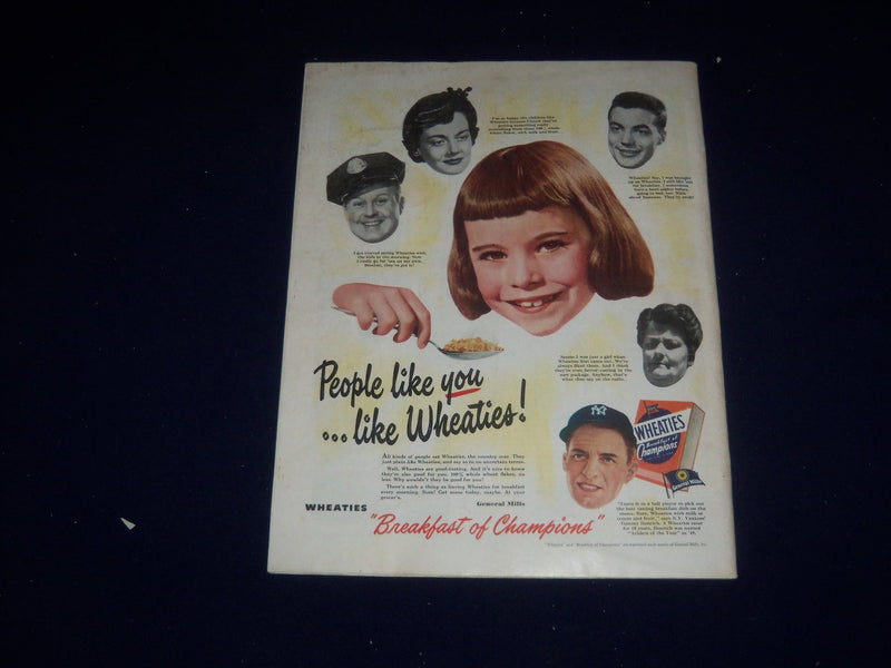 1950 JUNE 24 THE SATURDAY EVENING POST MAGAZINE - ILLUSTRATED COVER - SP 5584