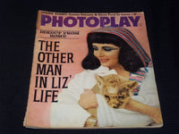 1962 MAY PHOTOPLAY MAGAZINE - ELIZABETH TAYLOR FRONT COVER - E 1871