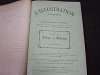 1905-1906 L'ILLUSTRATION THEATRALE BOUND VOLUME - WONDERFUL ILLUS. - KD 78