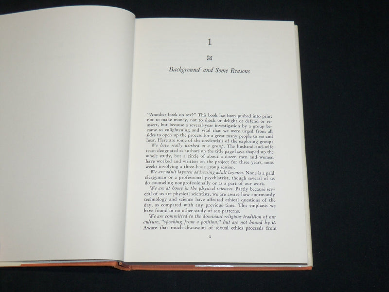 1968 HONEST SEX HARDCOVER BOOK BY RUSTUM & DELLA ROY - FIRST PRINTING - KD 2762L