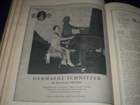 1925 JANUARY-DECEMBER THE MUSICIAN BOUND VOL NO. 30 - GREAT PHOTOS/ADS - KD 1766