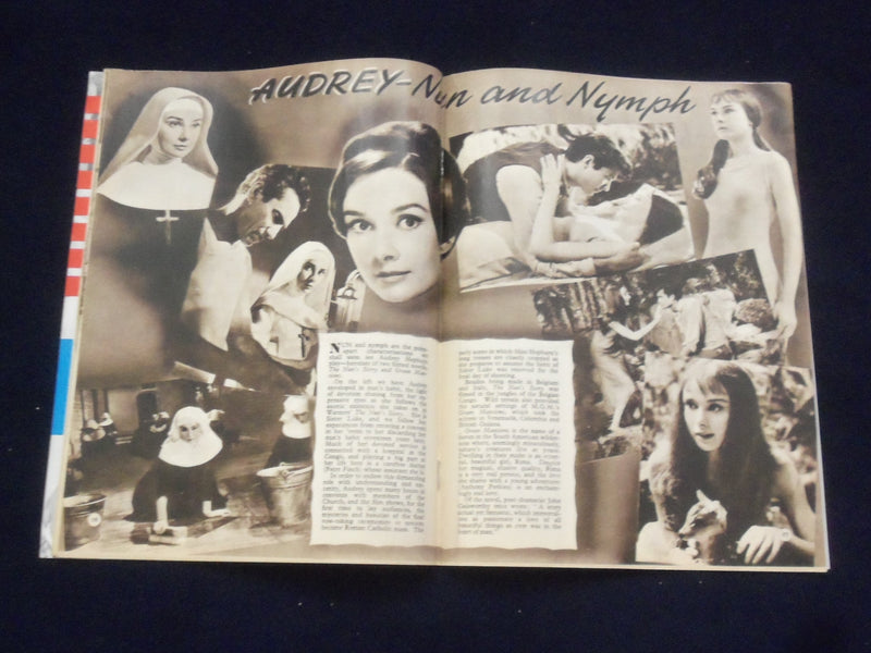 1959 JUNE FILM REVIEW MAGAZINE - MARTHA HYER - KIM PARKER - J 9696