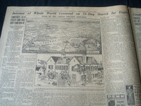 1934 SEPT 21 PHIADELPHIA RECORD NEWSPAPER - LINDY KIDNAPING SOLVED - NT 7260