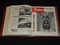 1958 TRAINS MAGAZINES BOUND VOLUME LOT OF 11 ISSUES - NICE COVERS - KD 2133A