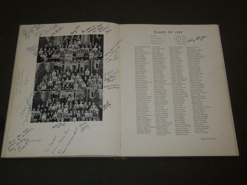 1938 THE ECHO BOUND BROOK HIGH SCHOOL YEARBOOK - NEW JERSEY - YB 420