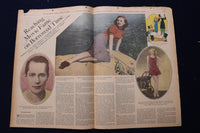 1937 DEC 12 SCREEN & RADIO MAGAZINE - GINGER ROGERS & F. MARCH COVERS - E 23073