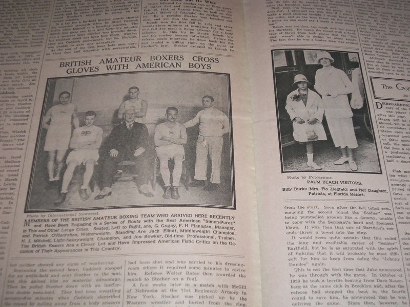 1925 MAR 14 NATIONAL POLICE GAZETTE - NATALIE KINGSTON - JACK DEMPSEY - SP 3056