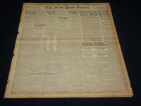 1919 DECEMBER 21 NEW YORK TIMES - UNDERWOOD MOVES FOR TREATY ACCORD - NT 8536