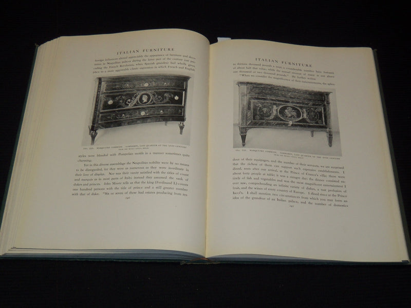 1918-1919 A HISTORY OF ITALIAN FURNITURE BY WILLIAM M. ODUM VOLUME 1 & 2 - #18