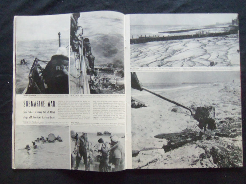 1942 JULY 6 LIFE MAGAZINE - AMERICAN FLAG - L 294