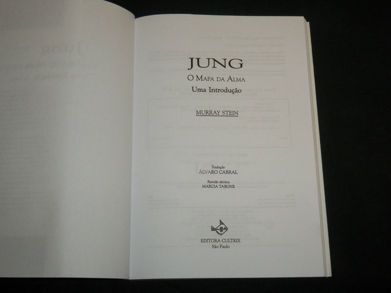 2006 JUNG O MAPA DA ALMA HARDCOVER BOOK BY MURRAY STEIN - PORTUGUESE - KD 6954