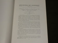 1940 MARCH ARCHIVES OF SURGERY SYMPOSIUM ON INTERVERTEBRAL DISKS - KD 6267