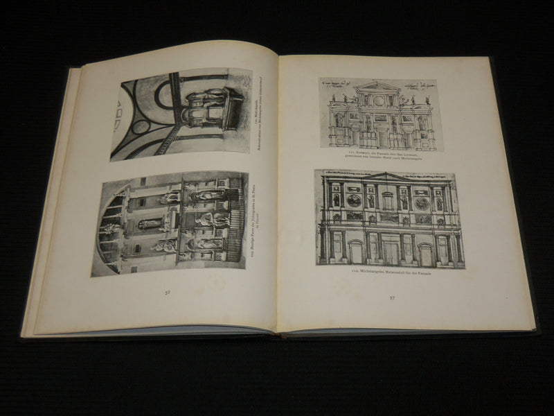 1925 ARCHITEKTUR DIE NICHT GEBAUT HARDCOVER BOOK BY JOSEF PONTEN - R 716S