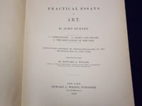 1888 PRACTICAL ESSAYS ON ART BY JOHN BURNET - COMPOSTION LIGHT SHADE - KD 1268