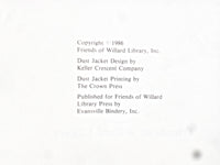 1986 WHERE THERE'S A WILLIARD HARDCOVER BOOK - WILLIARD LIBRARY - KD 1111D