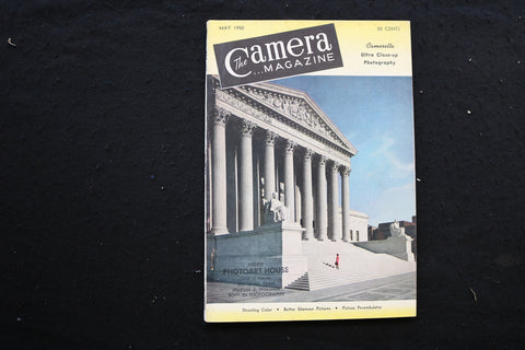 1950 MAY THE CAMERA MAGAZINE - WASHINGTON D.C. COVER - K 350