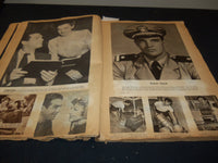 HOLLYWOOD MOVIE STARS SCRAPBOOK - CUMMINGS - MILLAND - GREAT PHOTOS - 31A