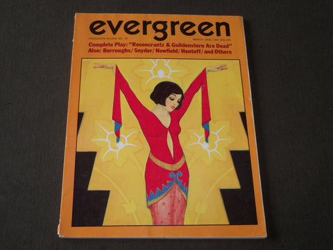 1968 MARCH EVERGREEN MAGAZINE NO. 52 - GREAT COVER - CW 955
