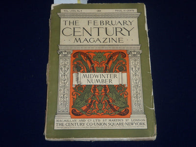 1904 FEBRUARY THE CENTURY MAGAZINE - ROMAN VILLAS BY MAXFIELD PARRISH - SP 2585