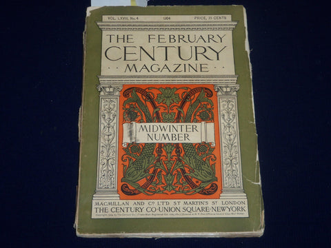 1904 FEBRUARY THE CENTURY MAGAZINE - ROMAN VILLAS BY MAXFIELD PARRISH - SP 2585