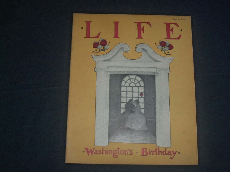 1905 FEBRUARY 16 LIFE MAGAZINE - WASHINGTON'S BIRTHDAY - B 6204